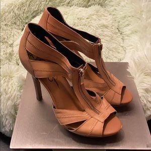 Jessica Simpson Zip Up Heels